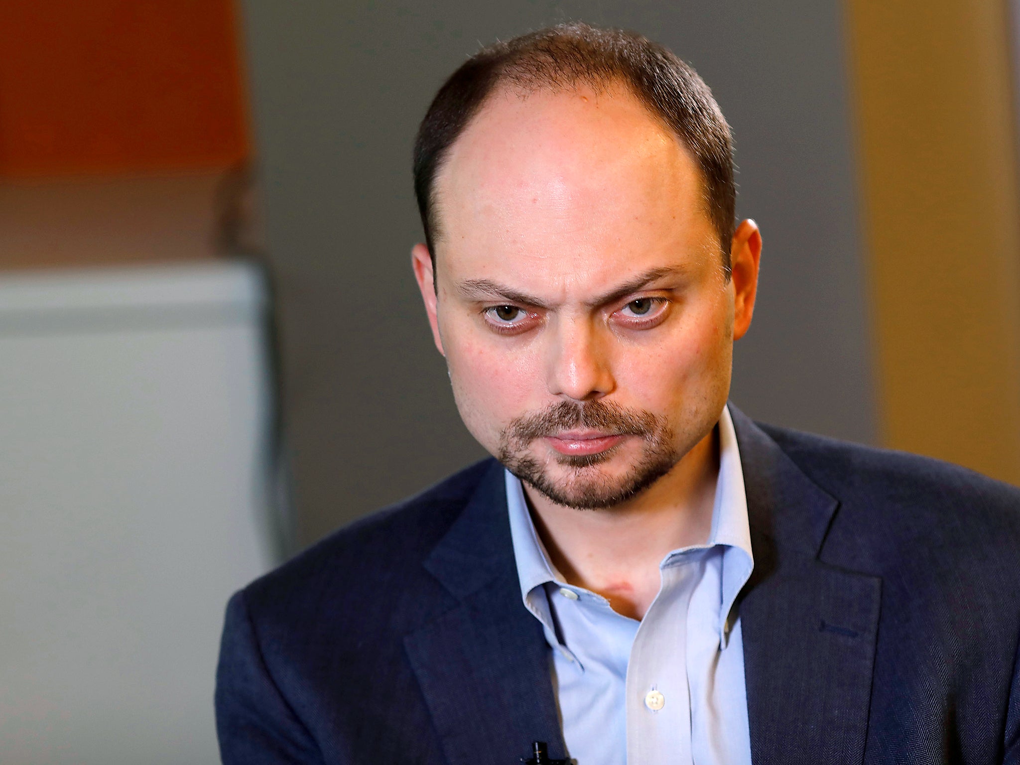 Vladimir Kara-Murza, a twice-poisoned Russian dissident, says: 'If it happens a third time, that'll be it' - The Independent