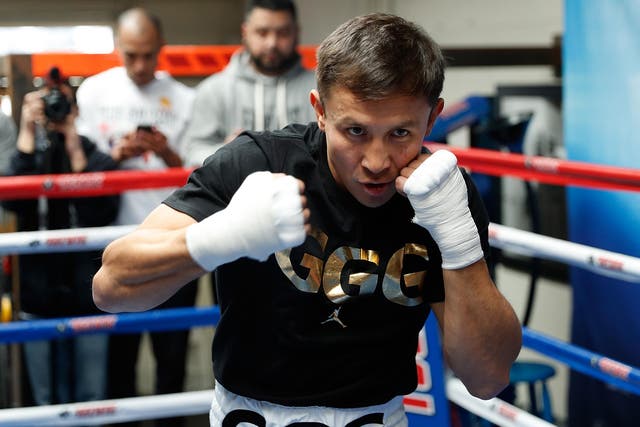 Golovkin is putting his WBC, IBF and WBA ‘Super’ World Titles on the line