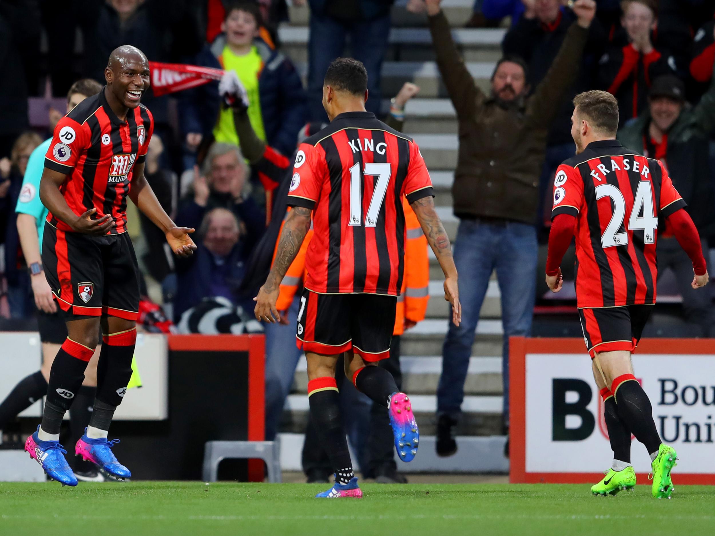 Bournemouth took the lead through a first-half own goal