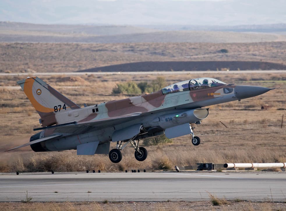 Four Israeli jets struck several targets inside Syria last week and were attacked by three Syrian surface-to-air missiles