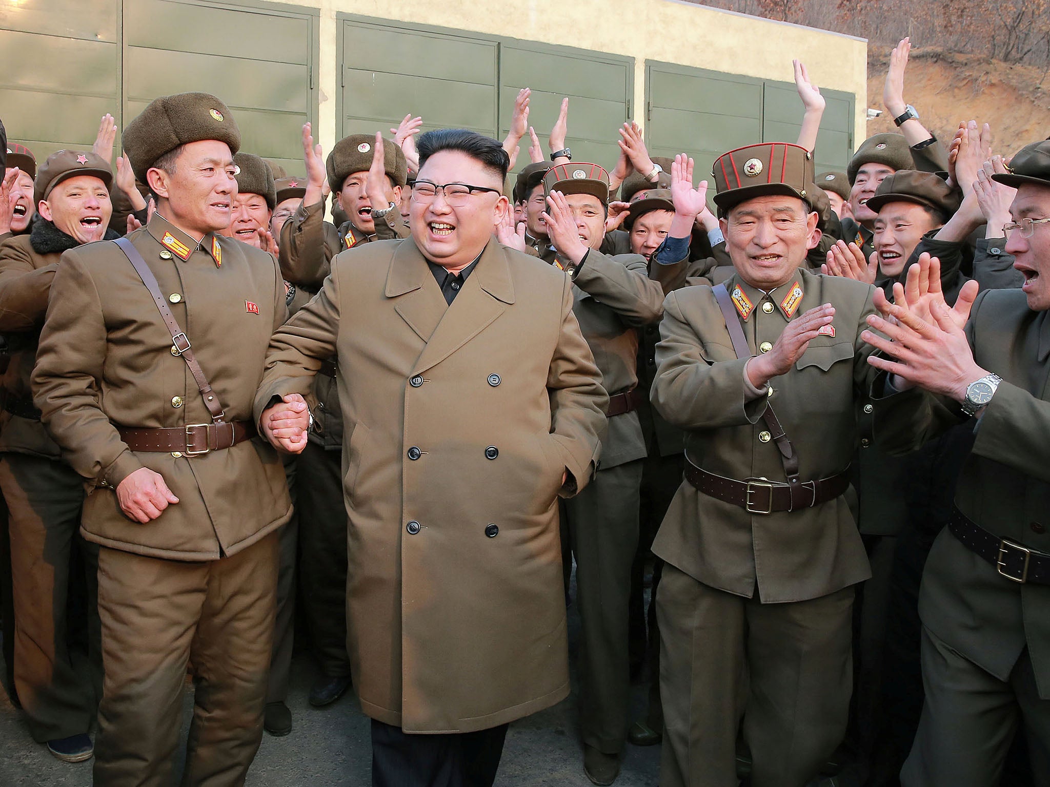 North Korean leader Kim Jong-un was delighted by the results of the test