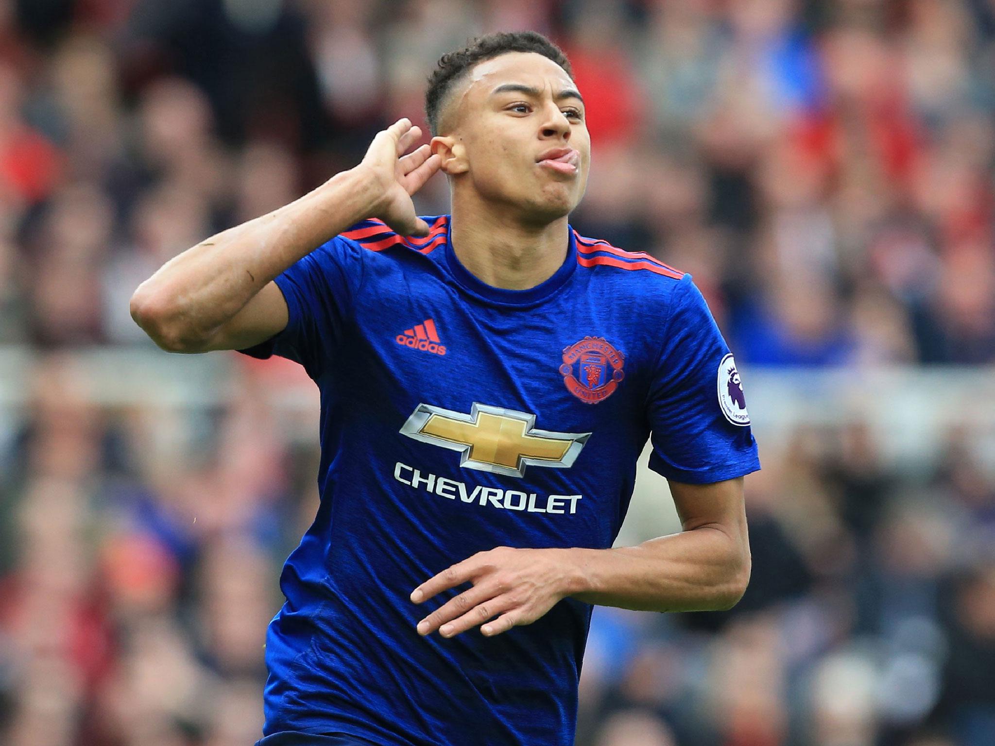 Jesse Lingard struck a fine second-half goal as United cruised to a win