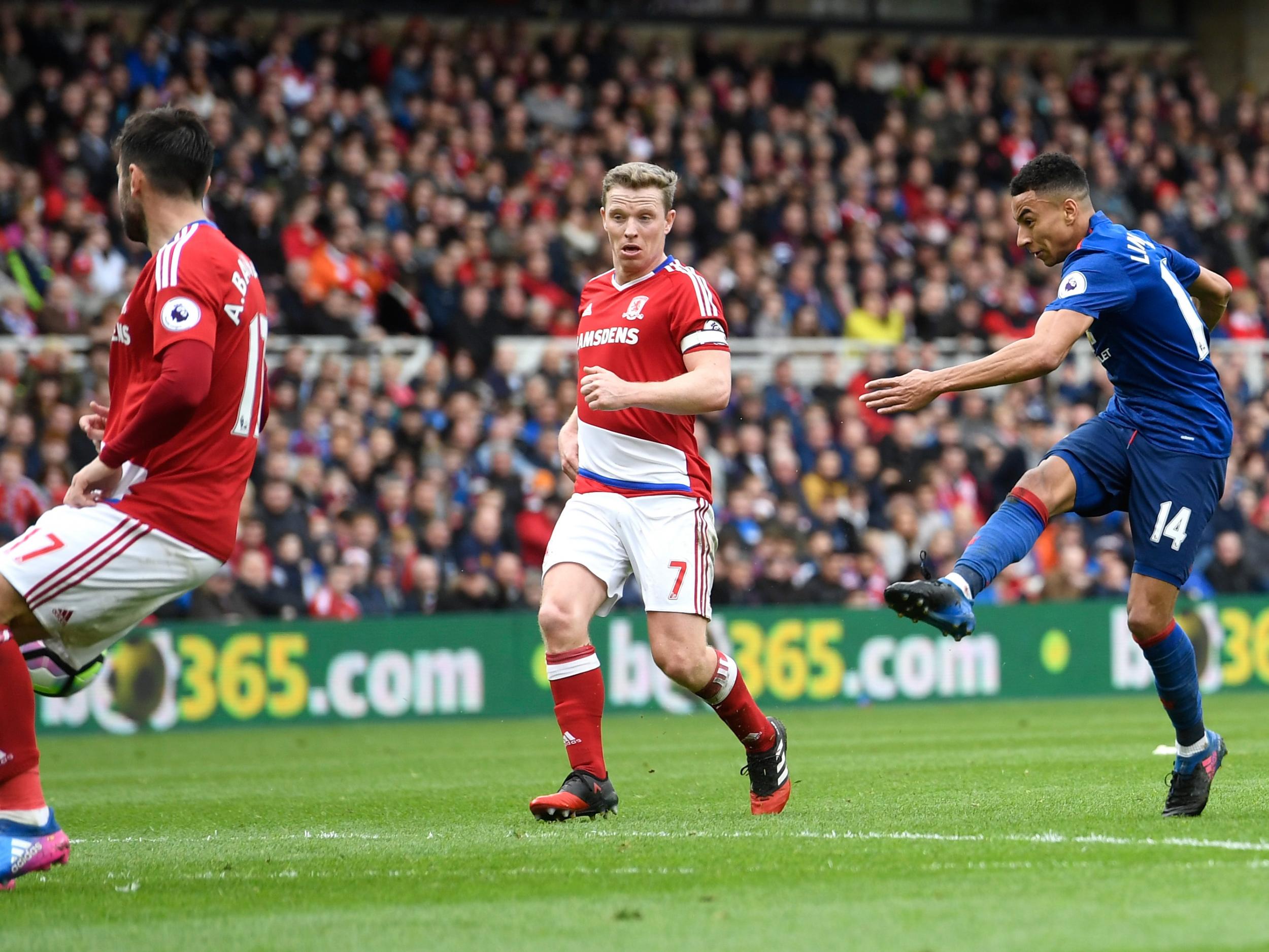 Lingard scored a spectacular goal for United