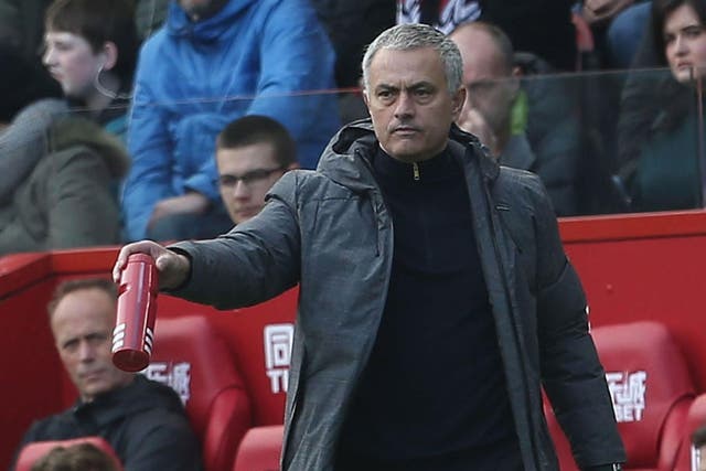 Jose Mourinho watched his team eventually overcome Middlesbrough