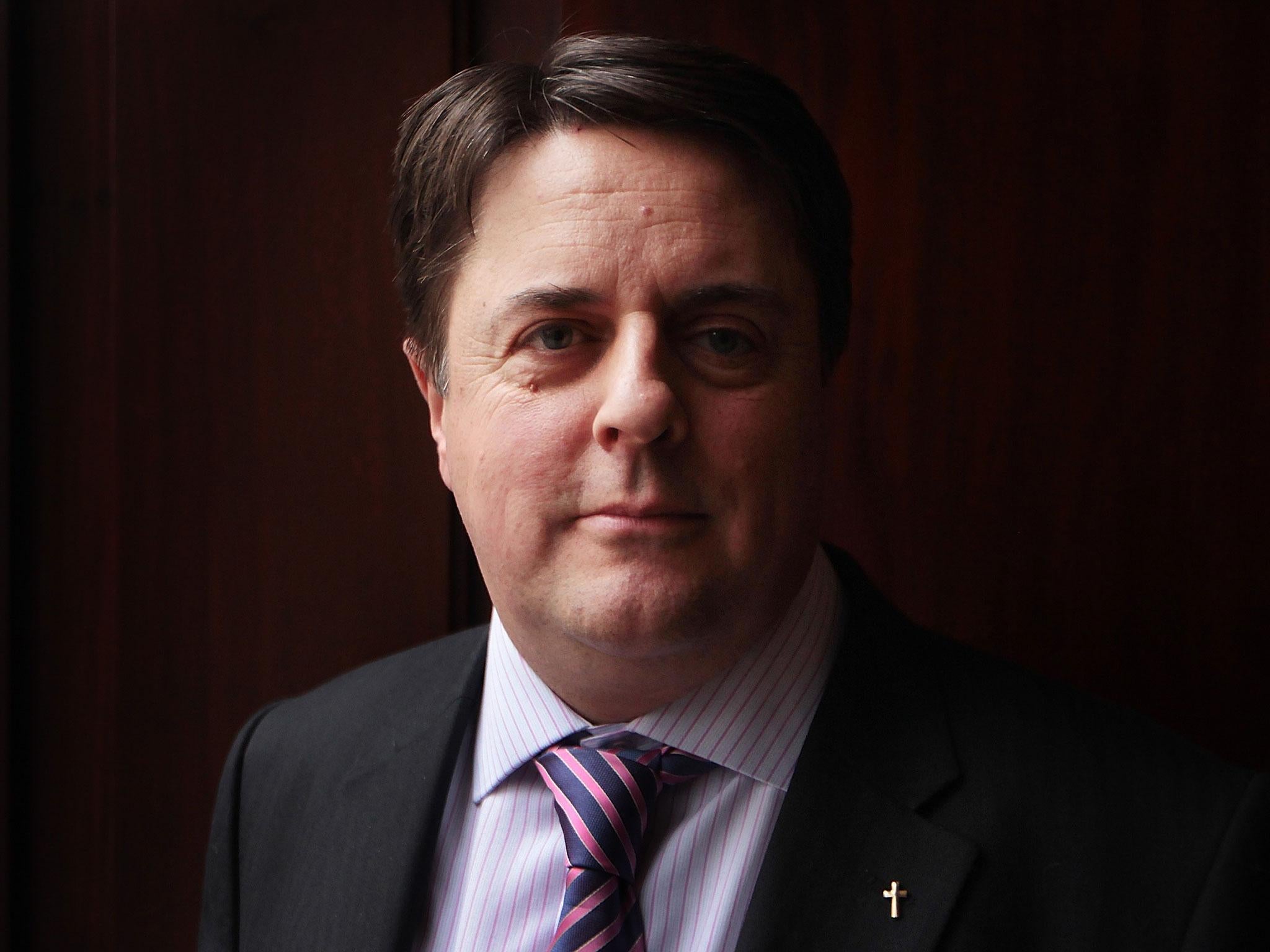 Nick Griffin praised Hungary for building a wall to keep out refugees and providing state help for large Hungarian families