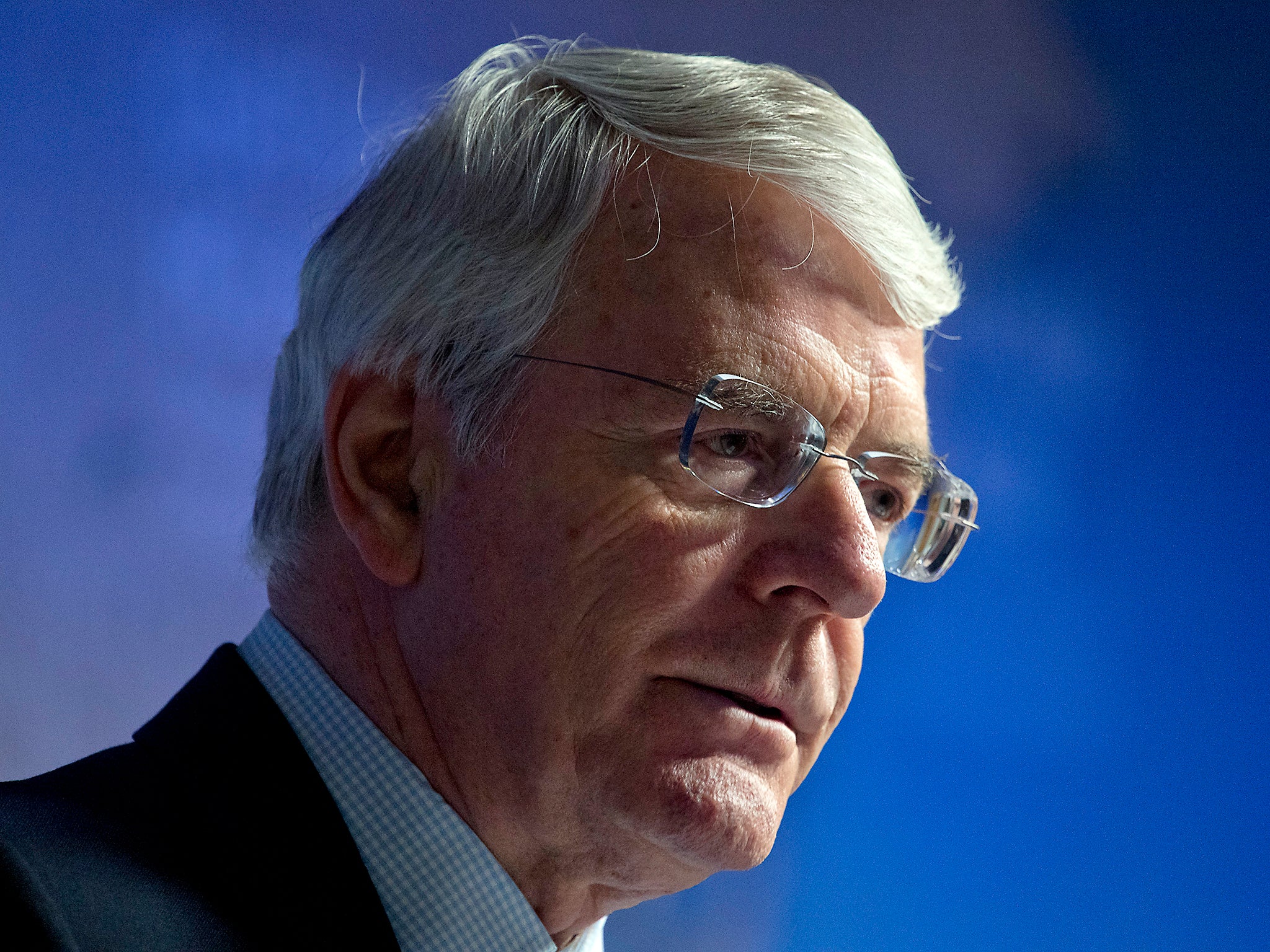 Sir John Major said the abuse allegations were ‘a matter for the Australian authorities’