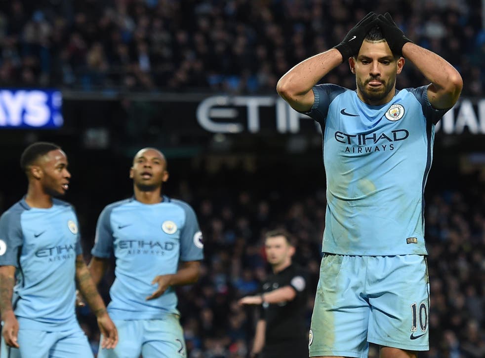 City missed a number of gilt-edged chances at the end of the match