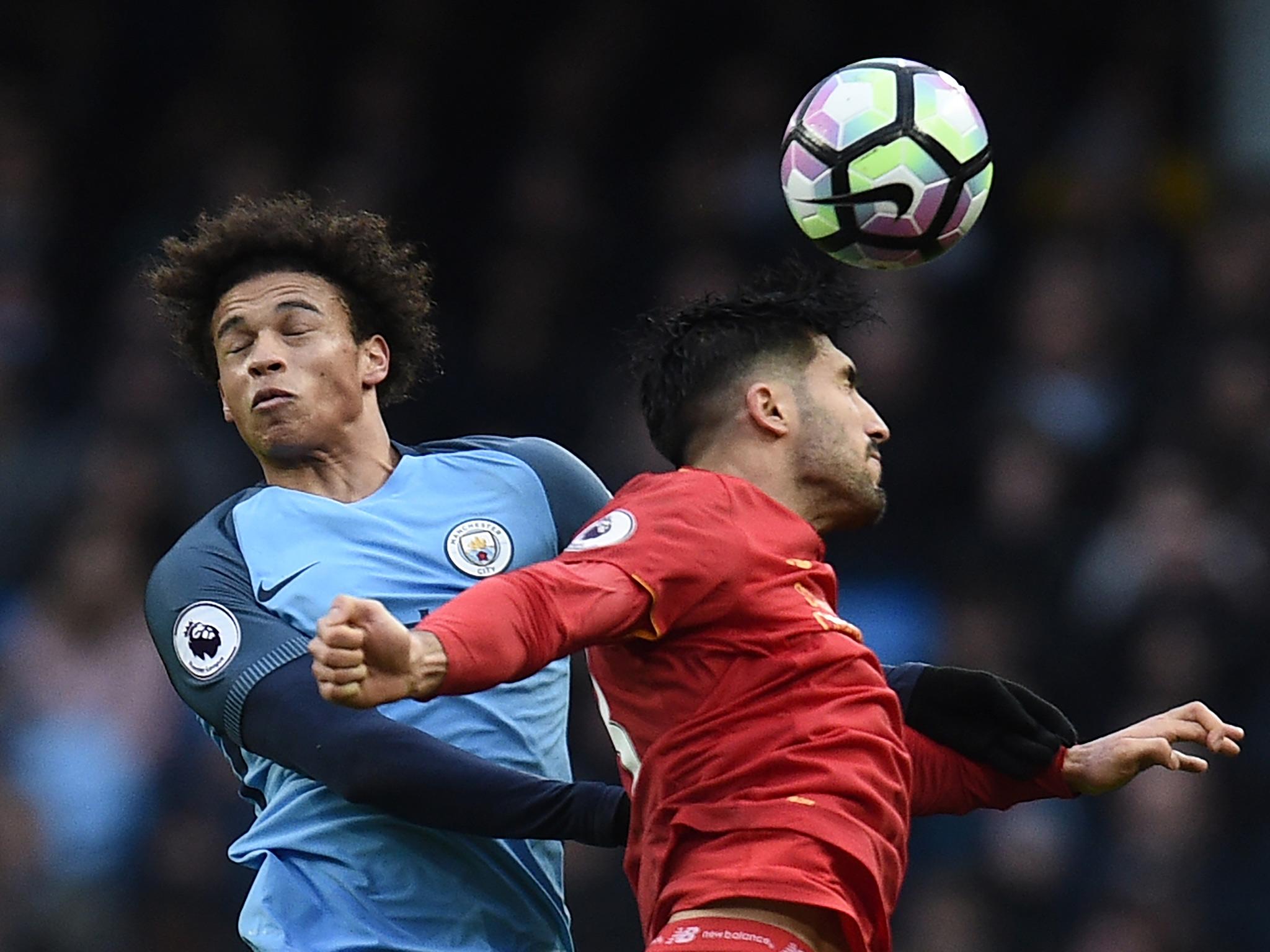 Sane was impressive for City on the wing (Getty)