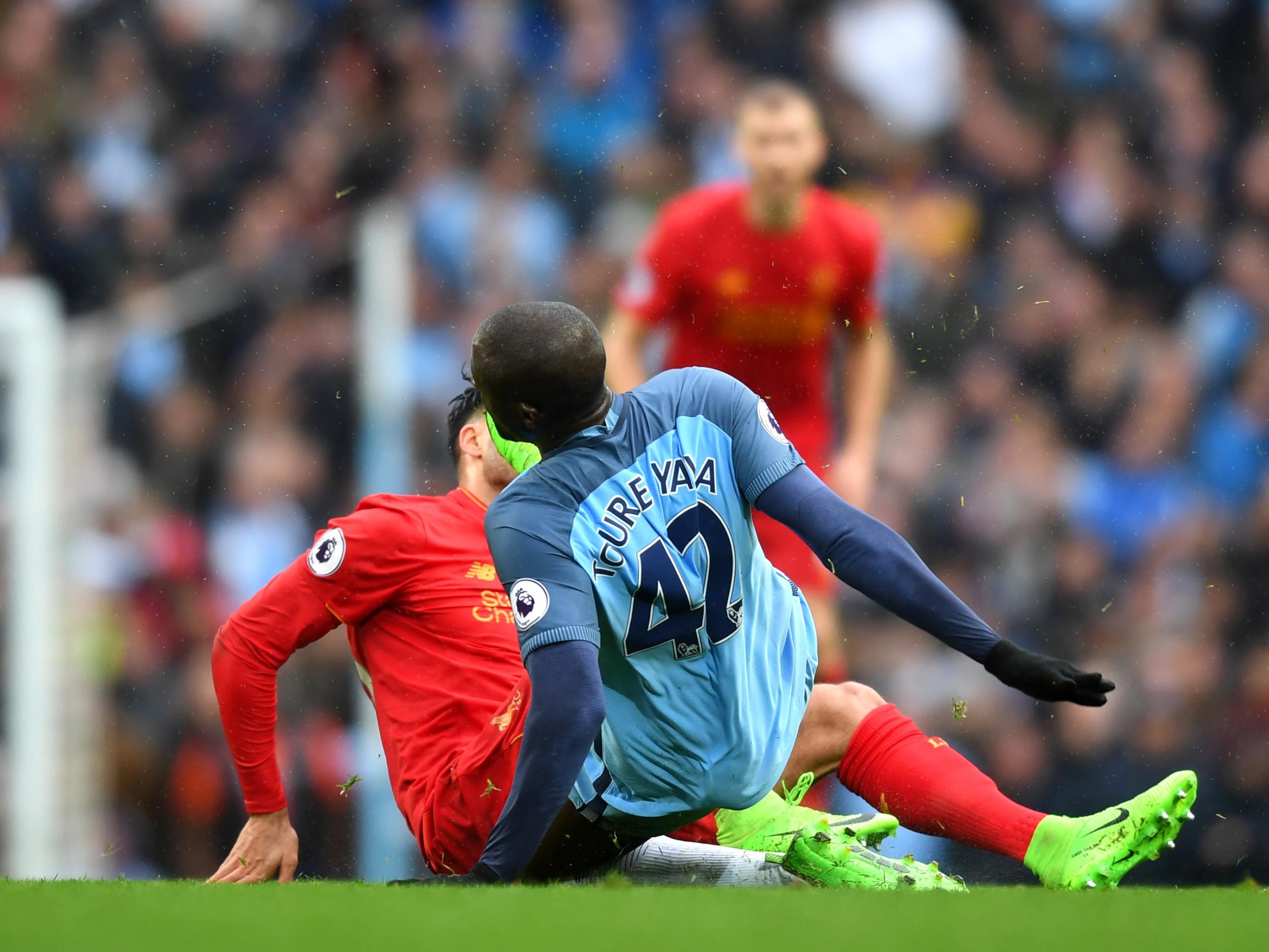 Toure goes in hard on Can