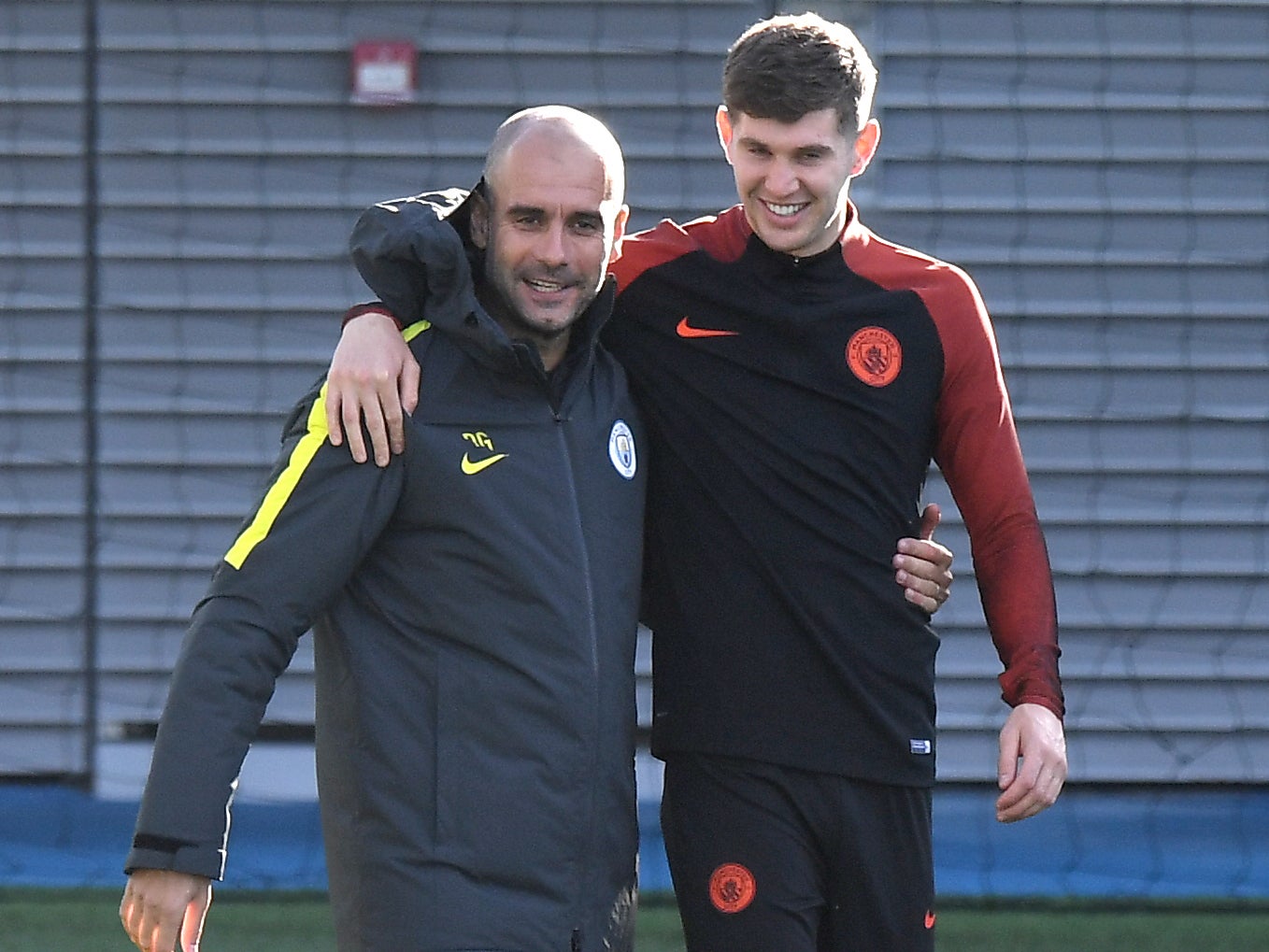 Guardiola has been impressed with Stones' 'balls'