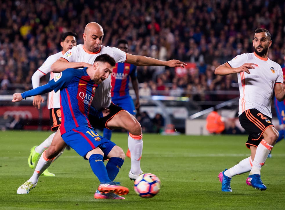 Lionel Messi restored Barcelona's lead shortly after half-time