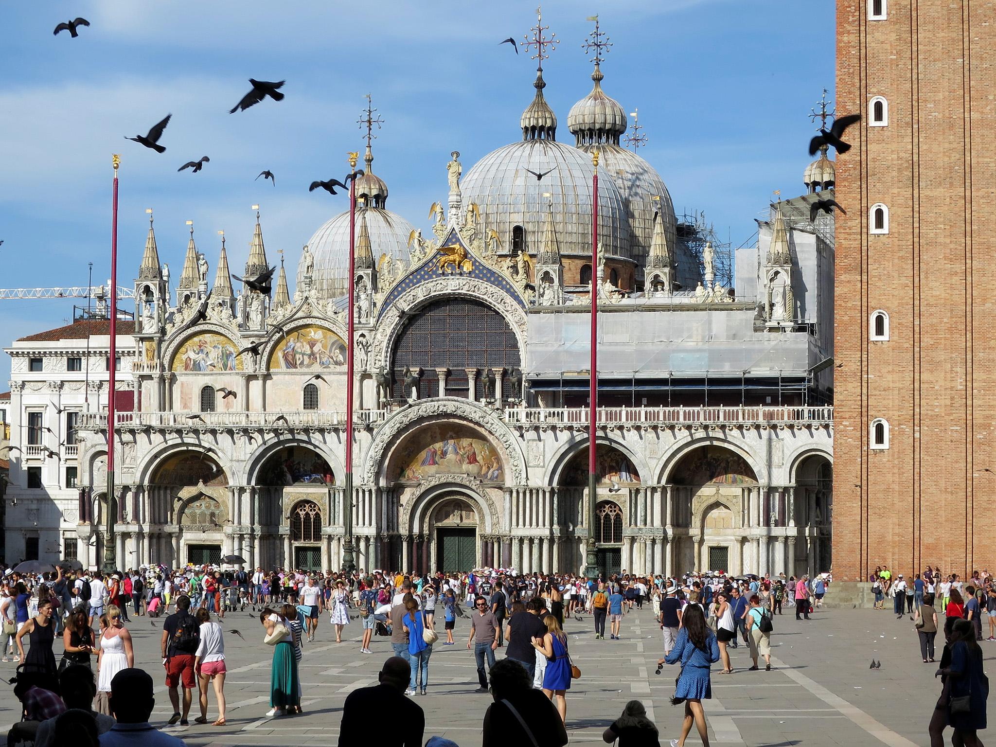 Piazza San Marco (St.Mark's square) in Venice, Italy