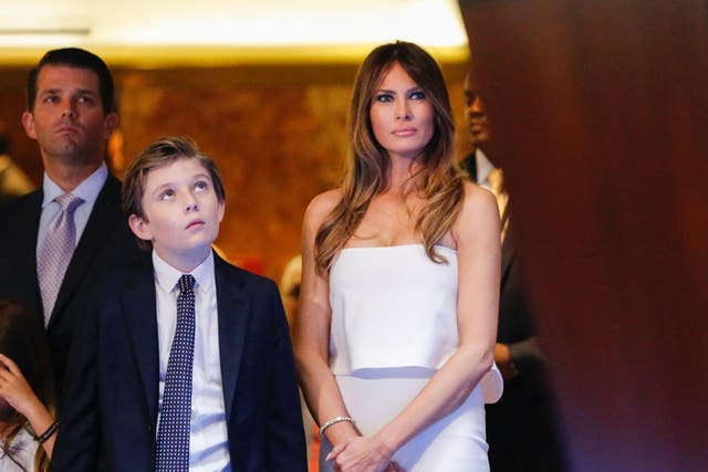 The security costs for Melania and Baron Trump to live in Trump Tower instead of the White House could maintain two education programmes facing elimination