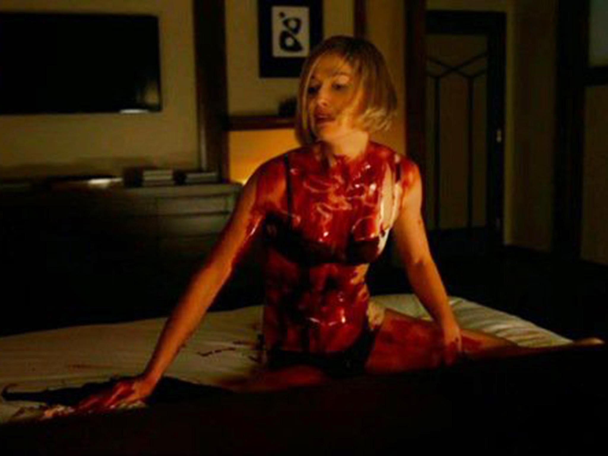 Rosamund Pike has a bloody sex scene in the film version of Gillian Flynn’s thriller ‘Gone Girl’