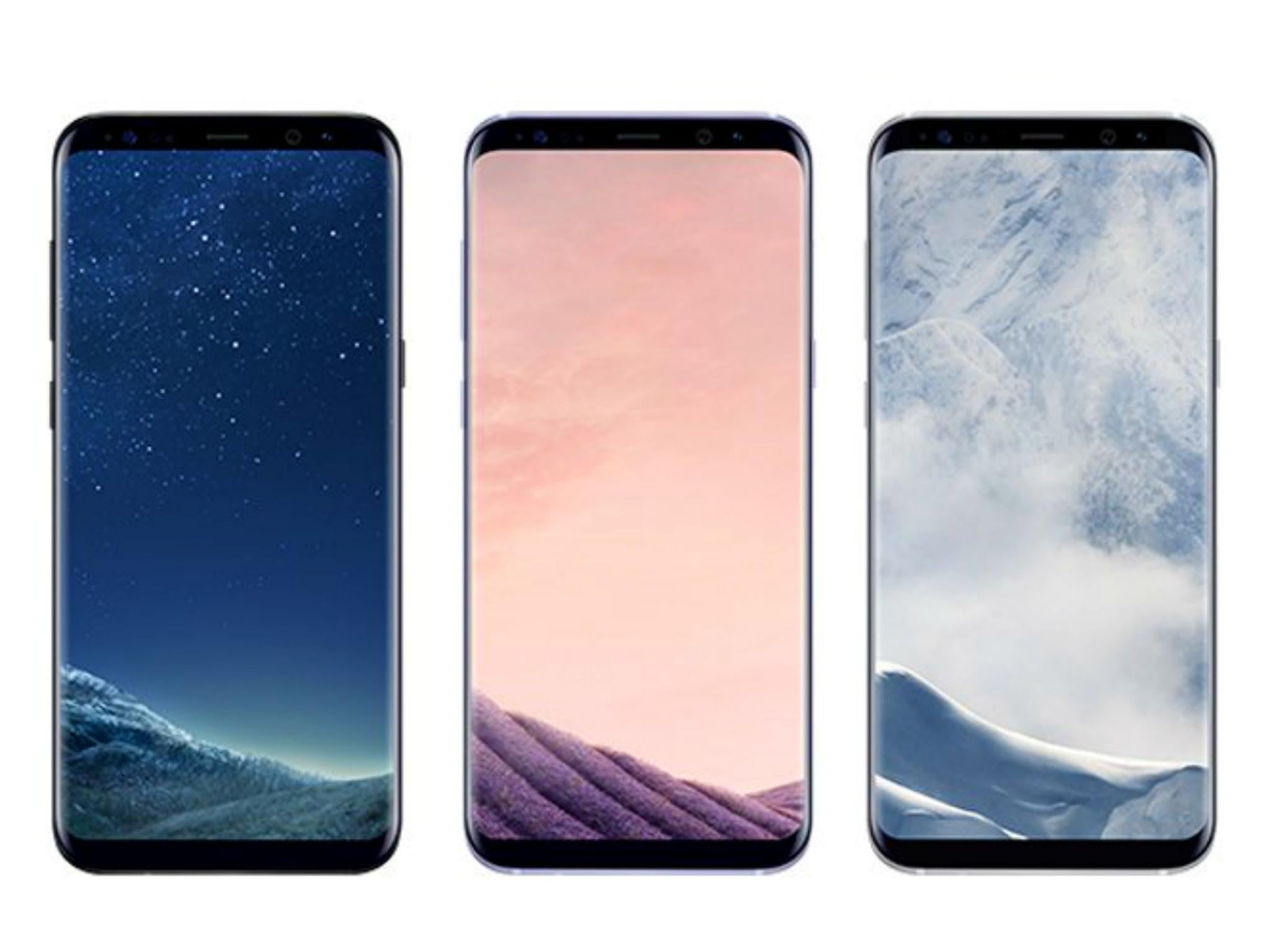 The S8 will supposedly be available in 'black sky', 'orchid grey' and 'arctic silver' colour schemes