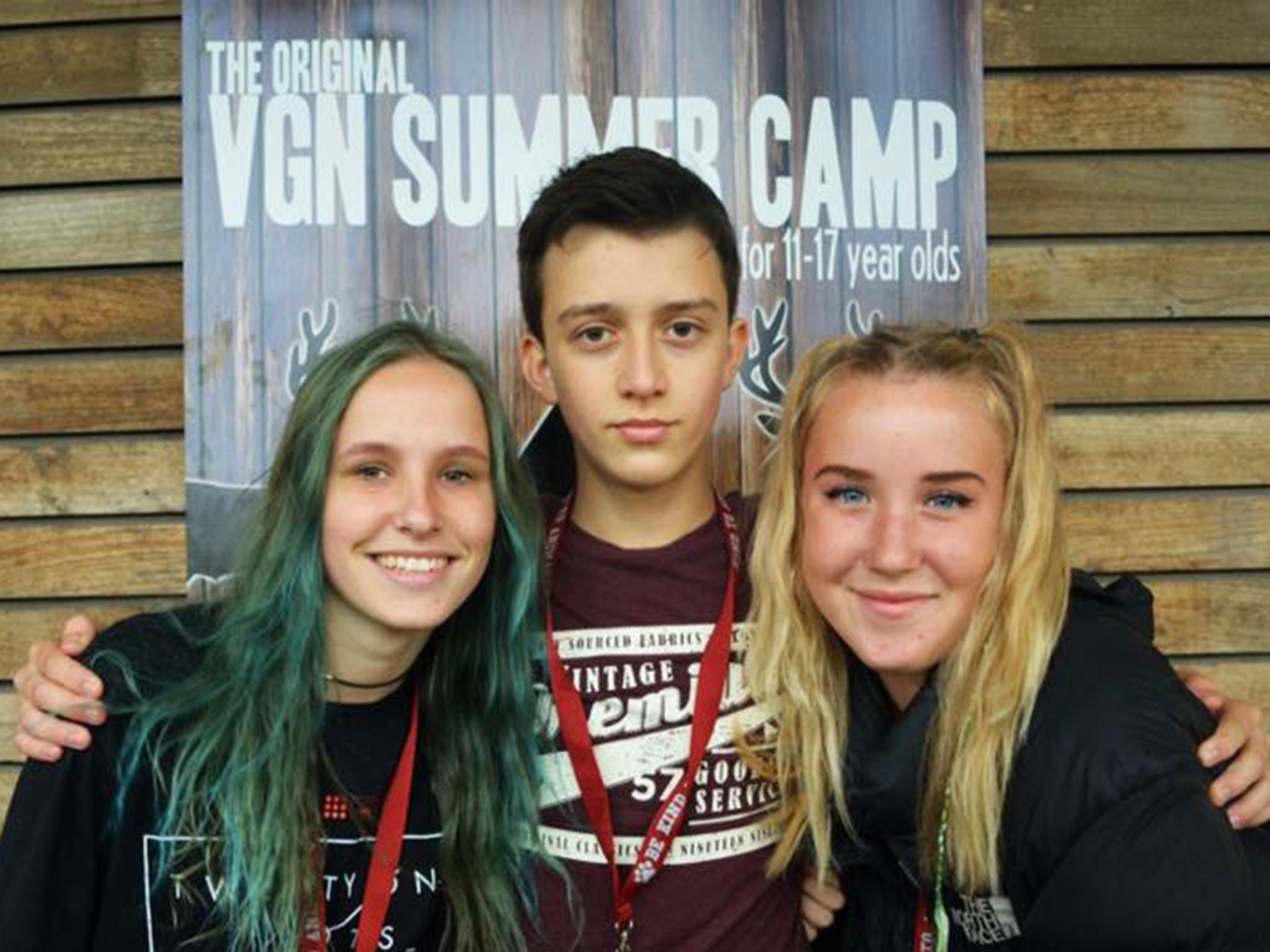 The group runs a summer camp for young vegans