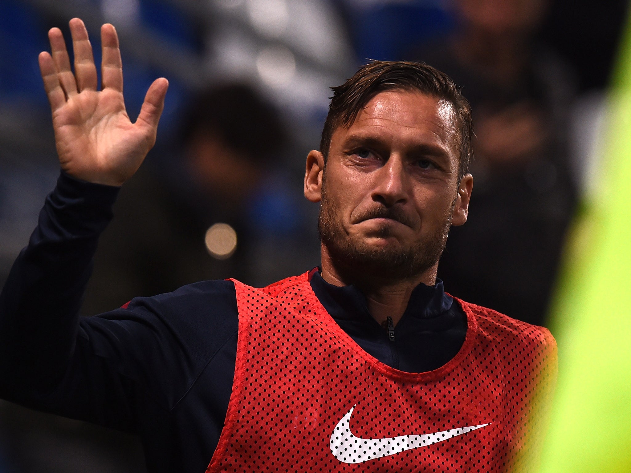 Totti could be set with a move upstairs at AS Roma