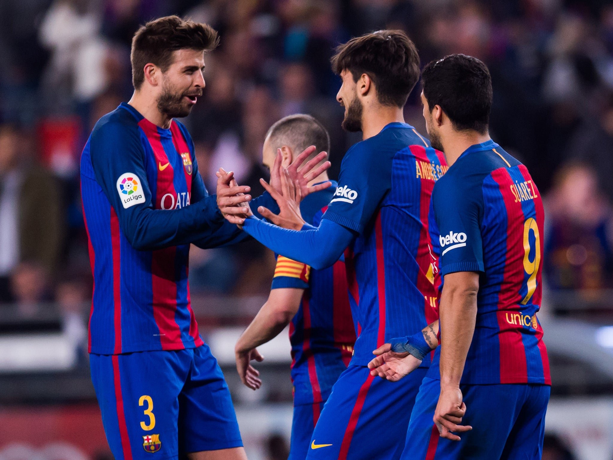 Barcelona are yet to concede a penalty or have a player sent off in La Liga this season