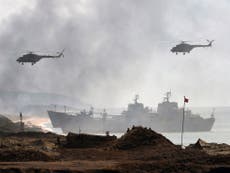 Russia launches ‘unprecedented’ Crimea army drills