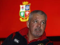 Who should tour New Zealand with the British and Irish Lions?