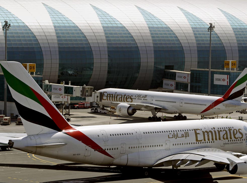 Flights to the US from Saudi Arabia, Jordan, Egypt and the United Arab Emirates are believed to be affected