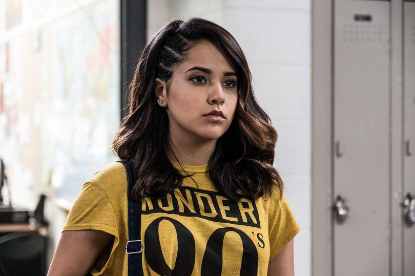 Becky G in Power Rangers: her character is supposedly gay but you could have easily left the cinema thinking she was straight