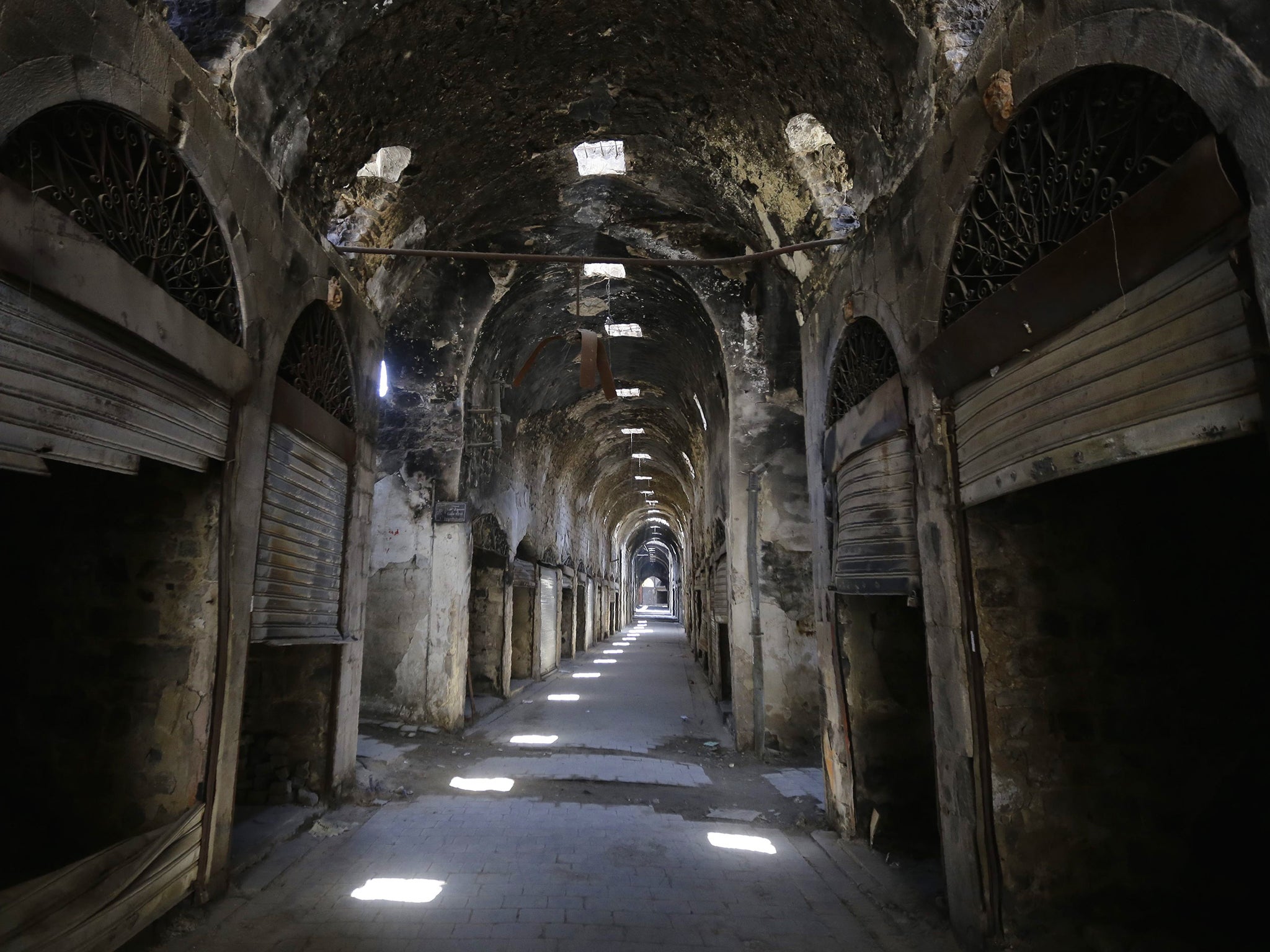 The ancient market in the heart of the city (Getty)