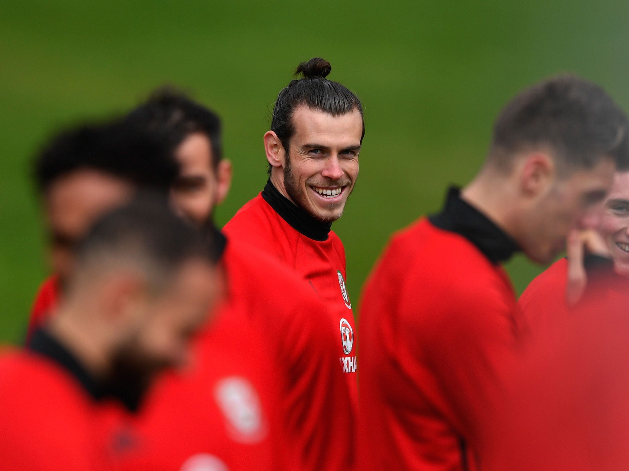 
Bale is fit again after an ankle injury 