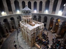 Jesus's 'tomb' reopened for Easter celebrations