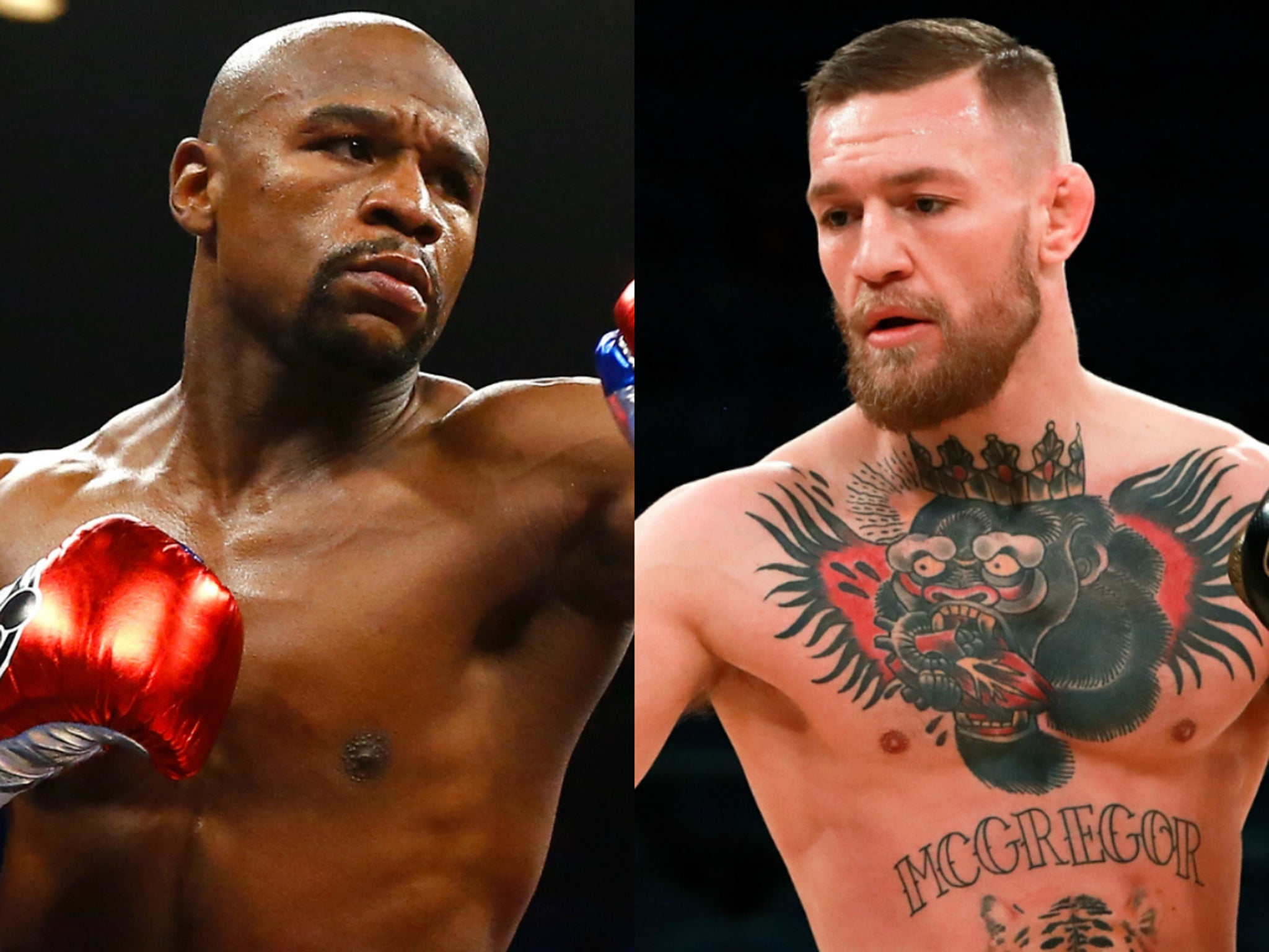 Conor McGregor taking on Floyd Mayweather 'the biggest boxing mismatch ever', says ...