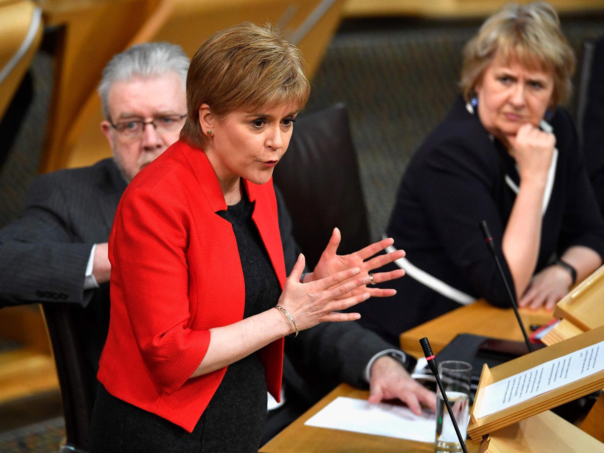 The Scottish Government will seek to hold a second referendum on independence from the United Kingdom