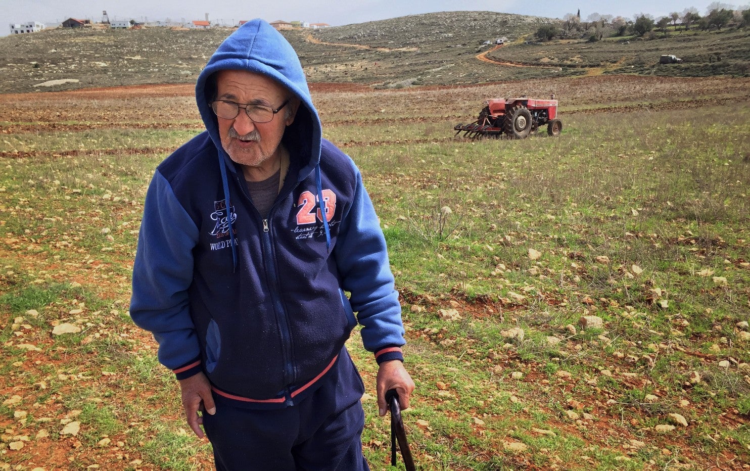Fawzi Ibrahim waited two months for the Israeli army to give him access to his wheat fields this year. He had only two days to try to plow and plant 50 acres of wheat