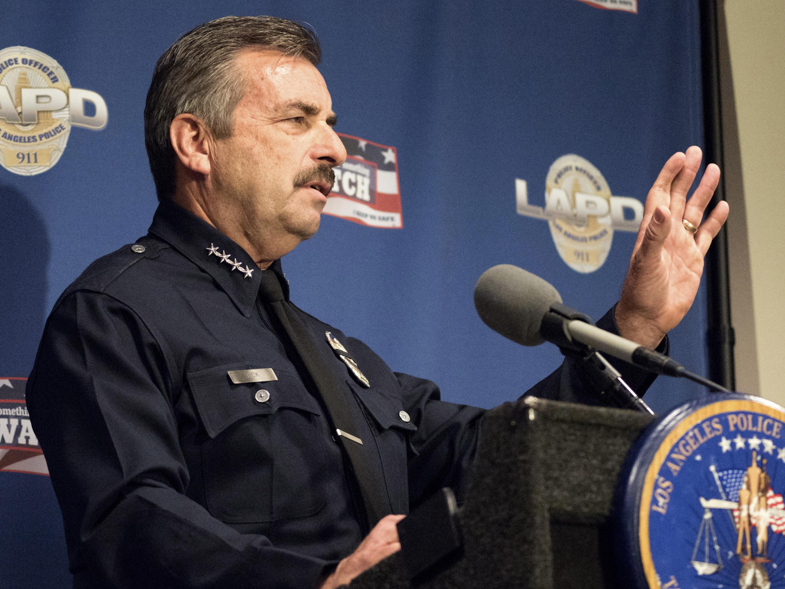 LAPD Chief Charlie Beck