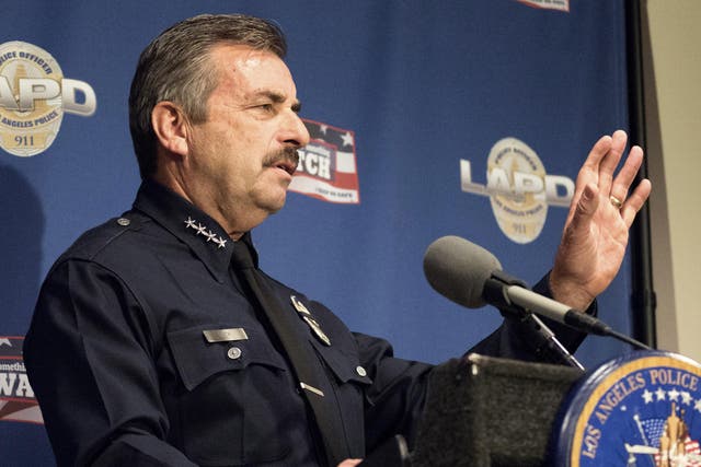LAPD Chief Charlie Beck