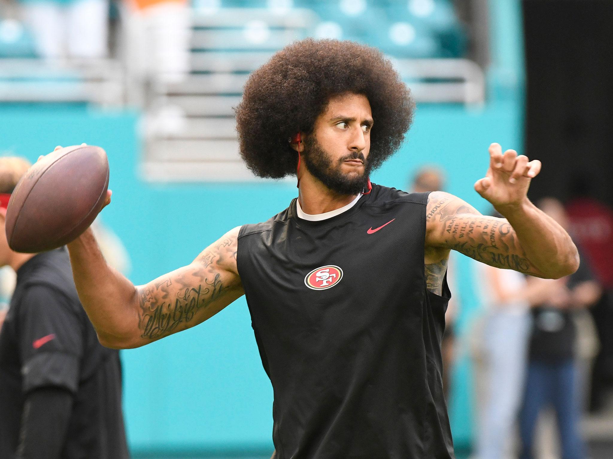 Colin Kaepernick has given $50,000 each to Meals on Wheels and the Love Army for Somalia campaign