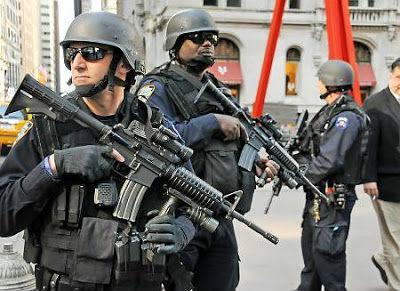 Heavily armed officers have been dispatched to UK-related locations and places such as Grand Central