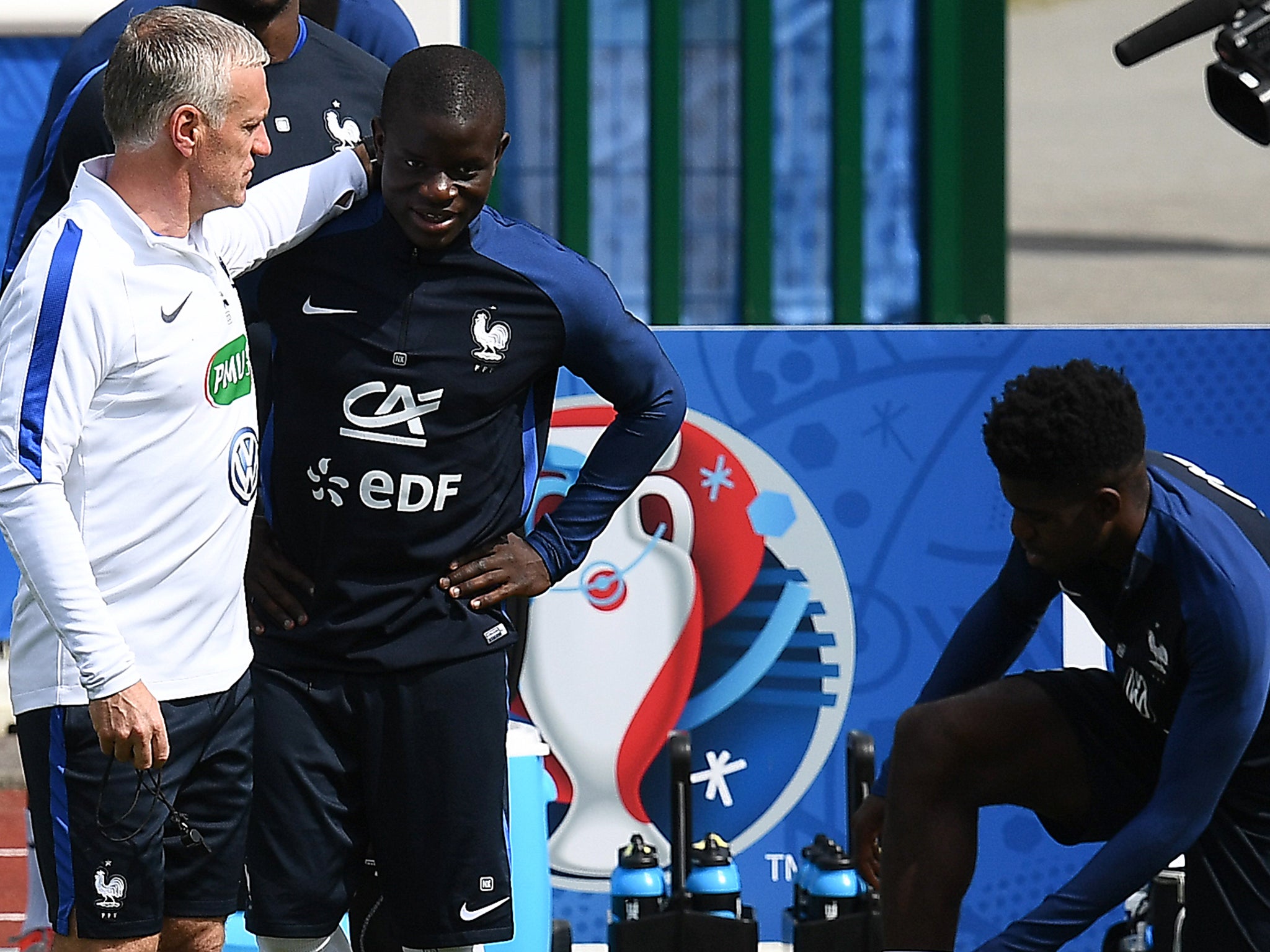 Deschamps has described Kante as one of the best in the world