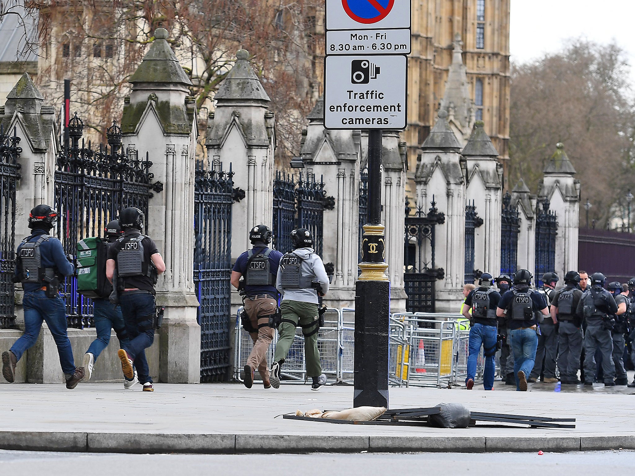 Tory MP Sir Paul Beresford said the present gates are ‘made of Meccano’