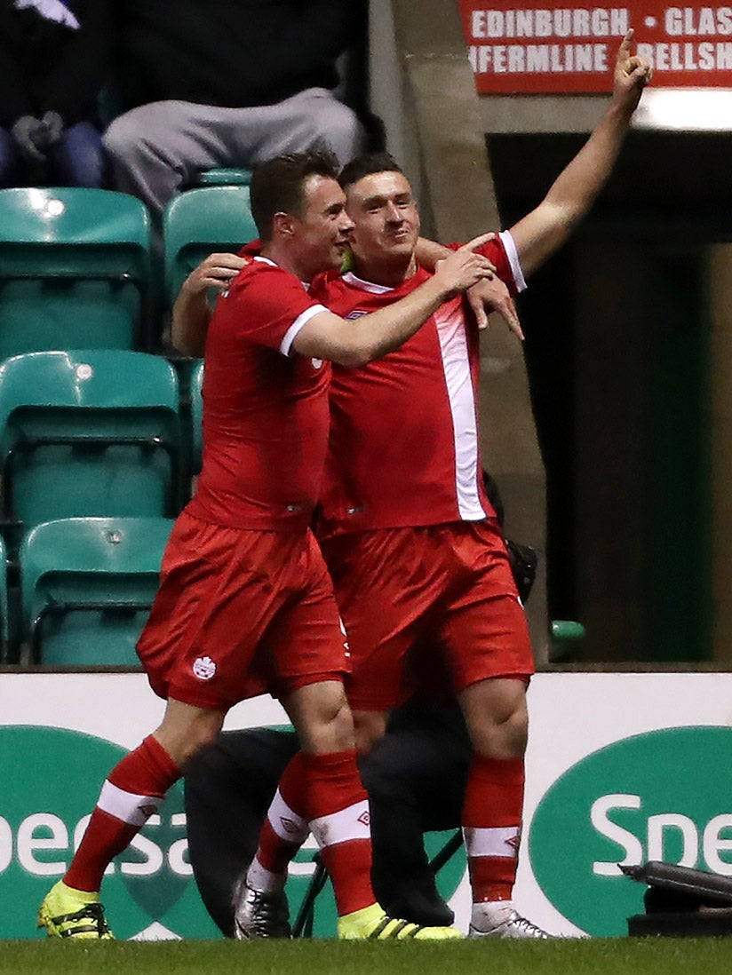 Aird celebrates putting Canada in front