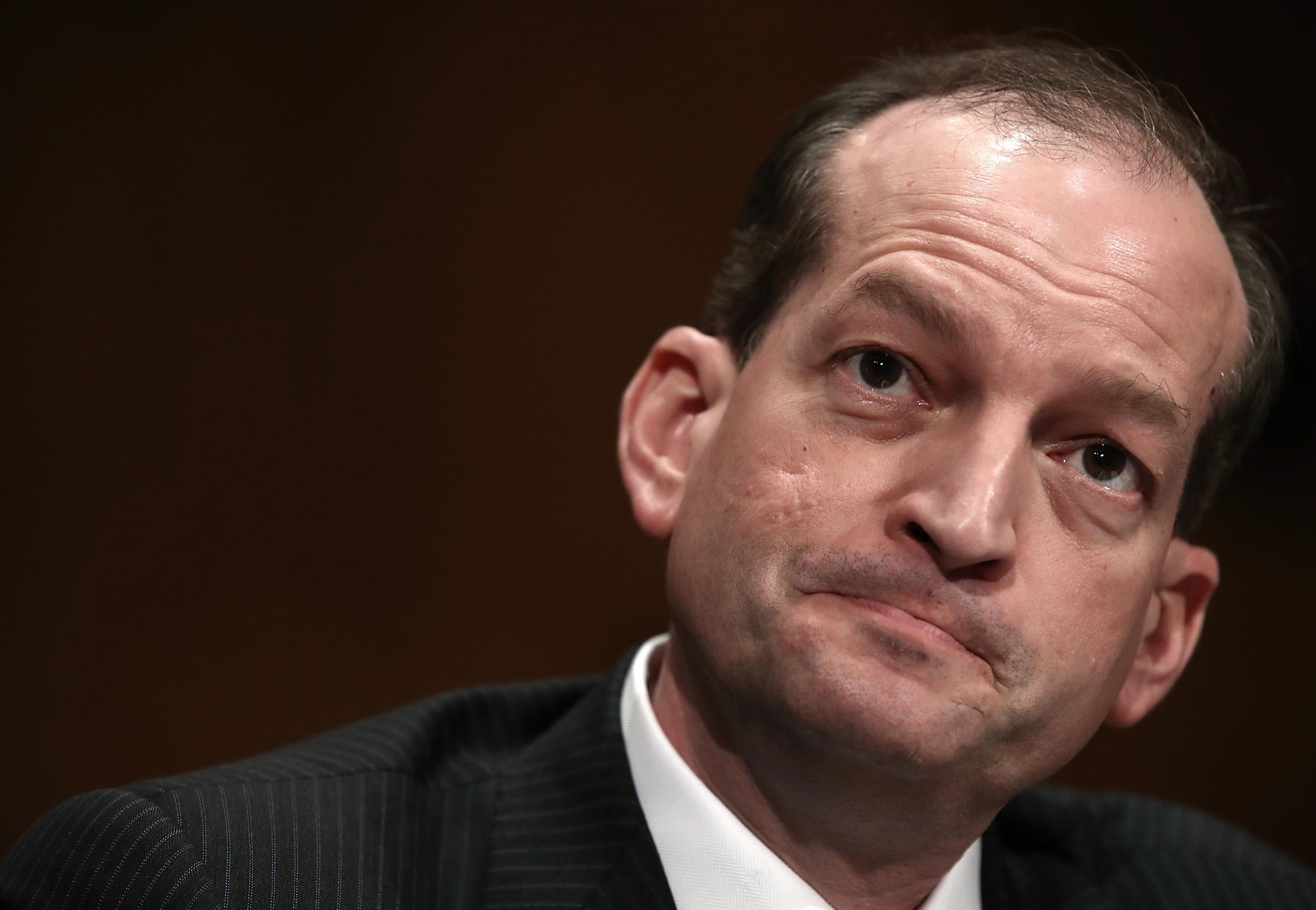 Alexander Acosta, now in line for a top job in Trump's cabinet, faces questions over the light punishment he handed to a sex offender when he was Miami US attorney