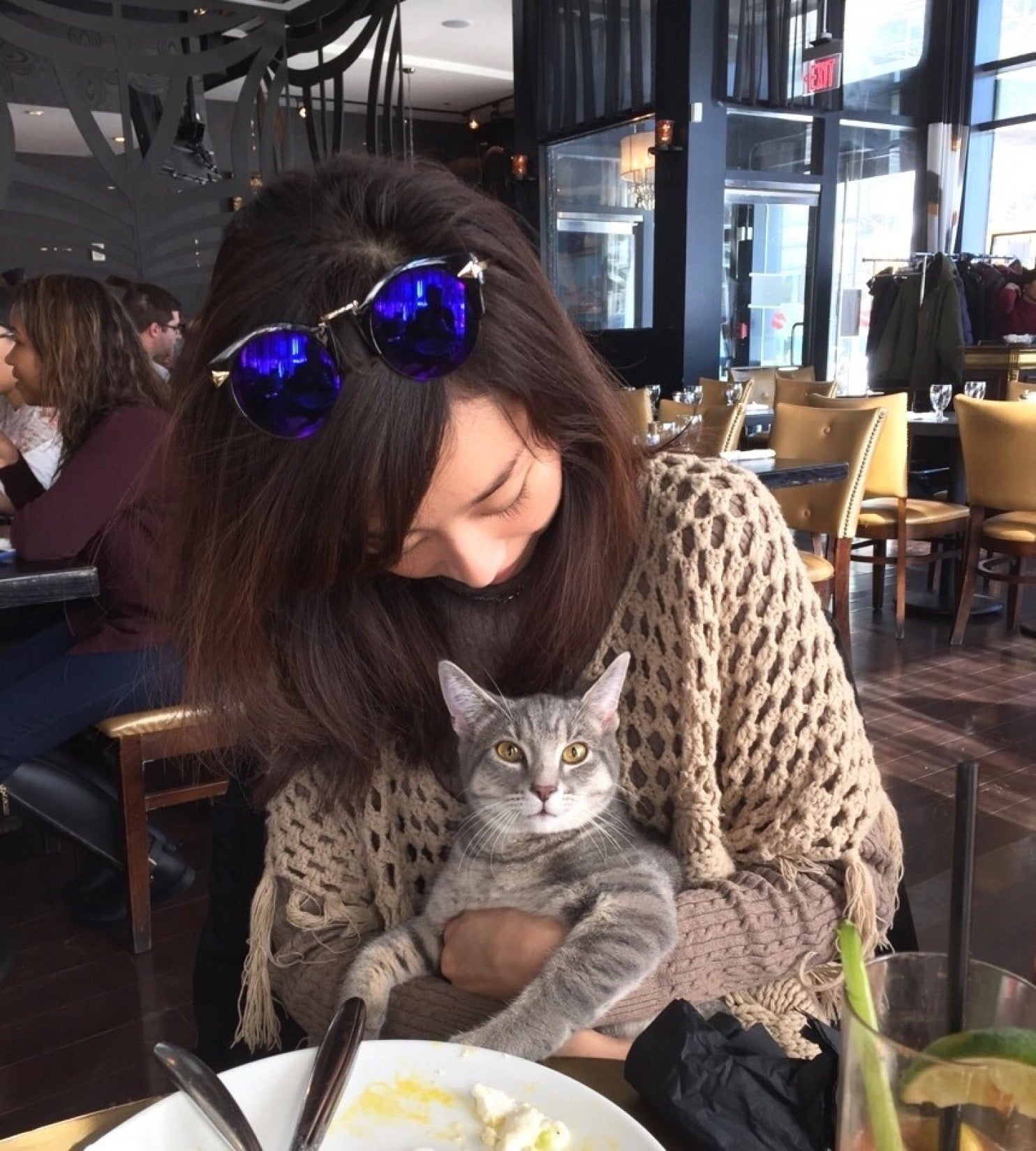 Jee Lee likes to take two-year-old Hanuri to brunch