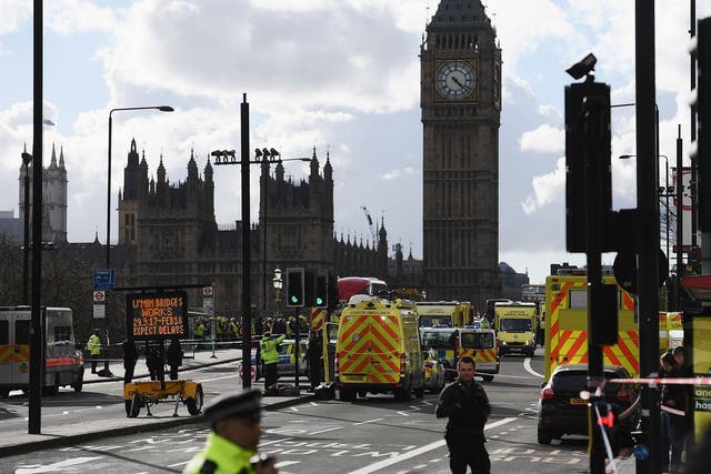 Mr Ahmed, who was in Portcullis House when the attack occurred, returned to Parliament today and described the atmosphere as 'very, very quiet'