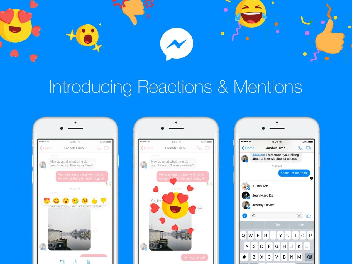 Facebook Messenger: How to use new Reactions and Mentions features