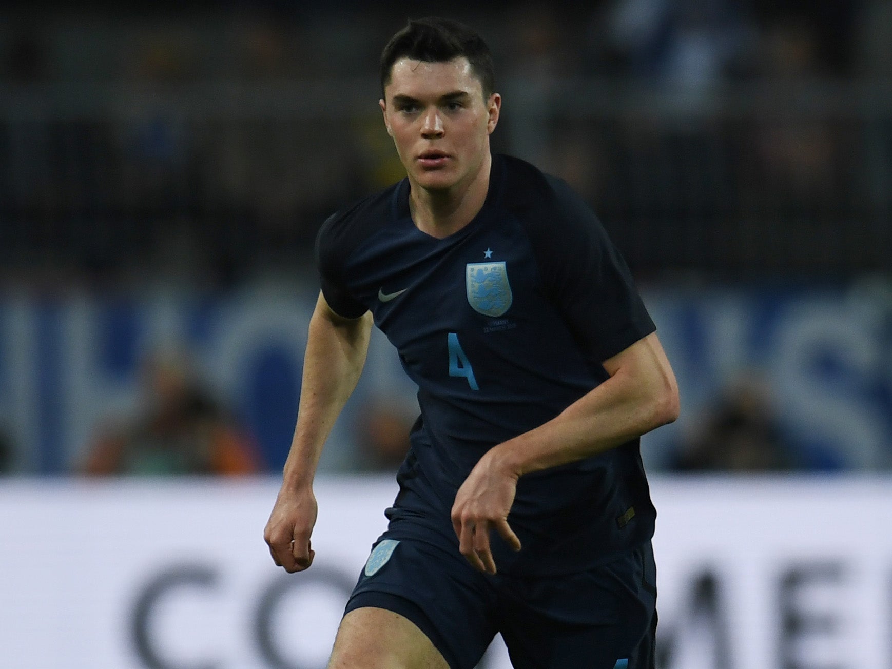 Keane made his international debut against Germany on Wednesday night