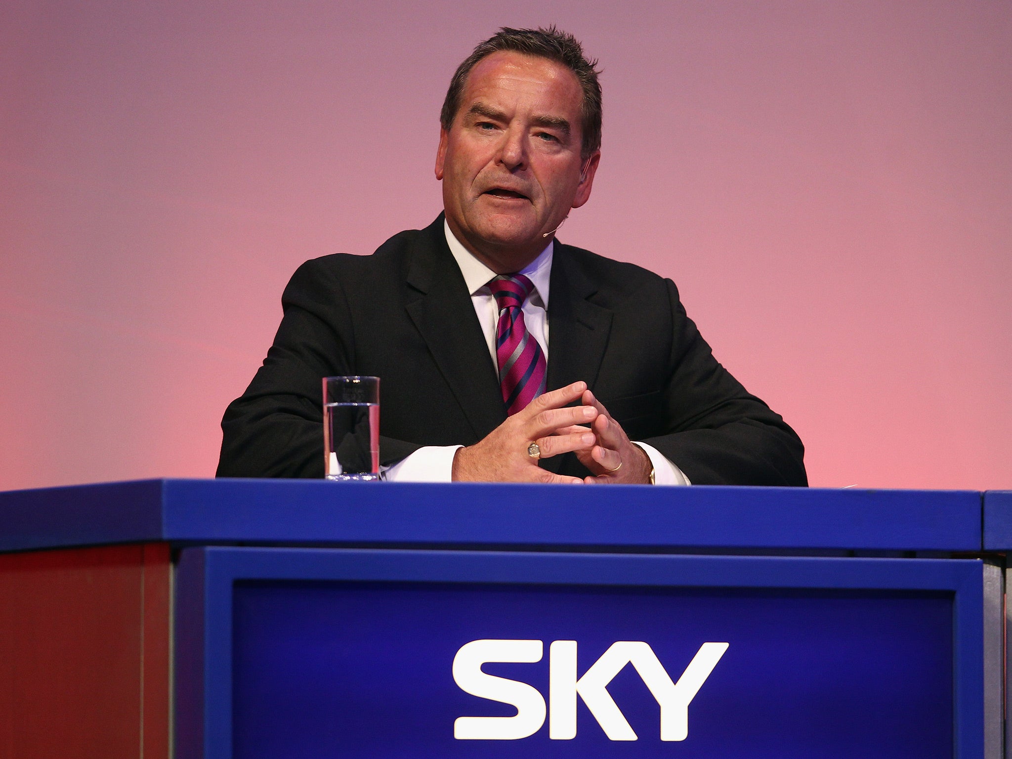 Jeff Stelling has presented Sky's Saturday results programme since 1994