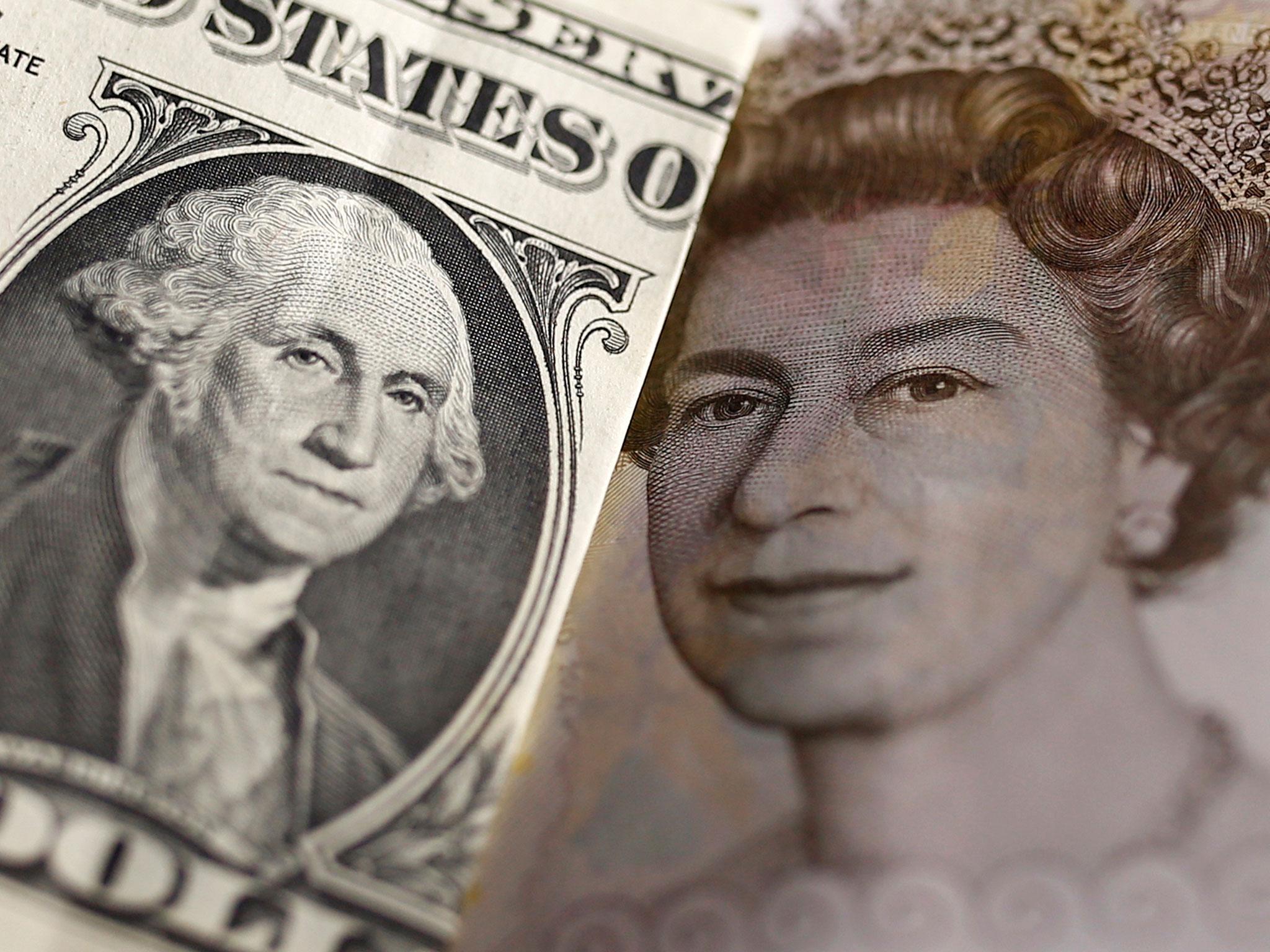 Pound sterling deals to us dollar