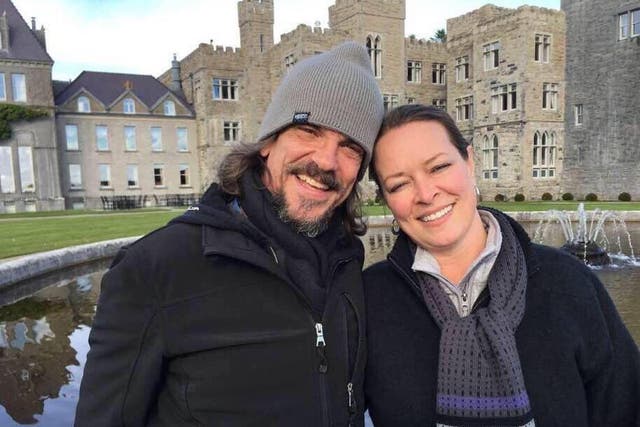 Kurt and Melissa Cochran were celebrating their 25th wedding anniversary in the UK