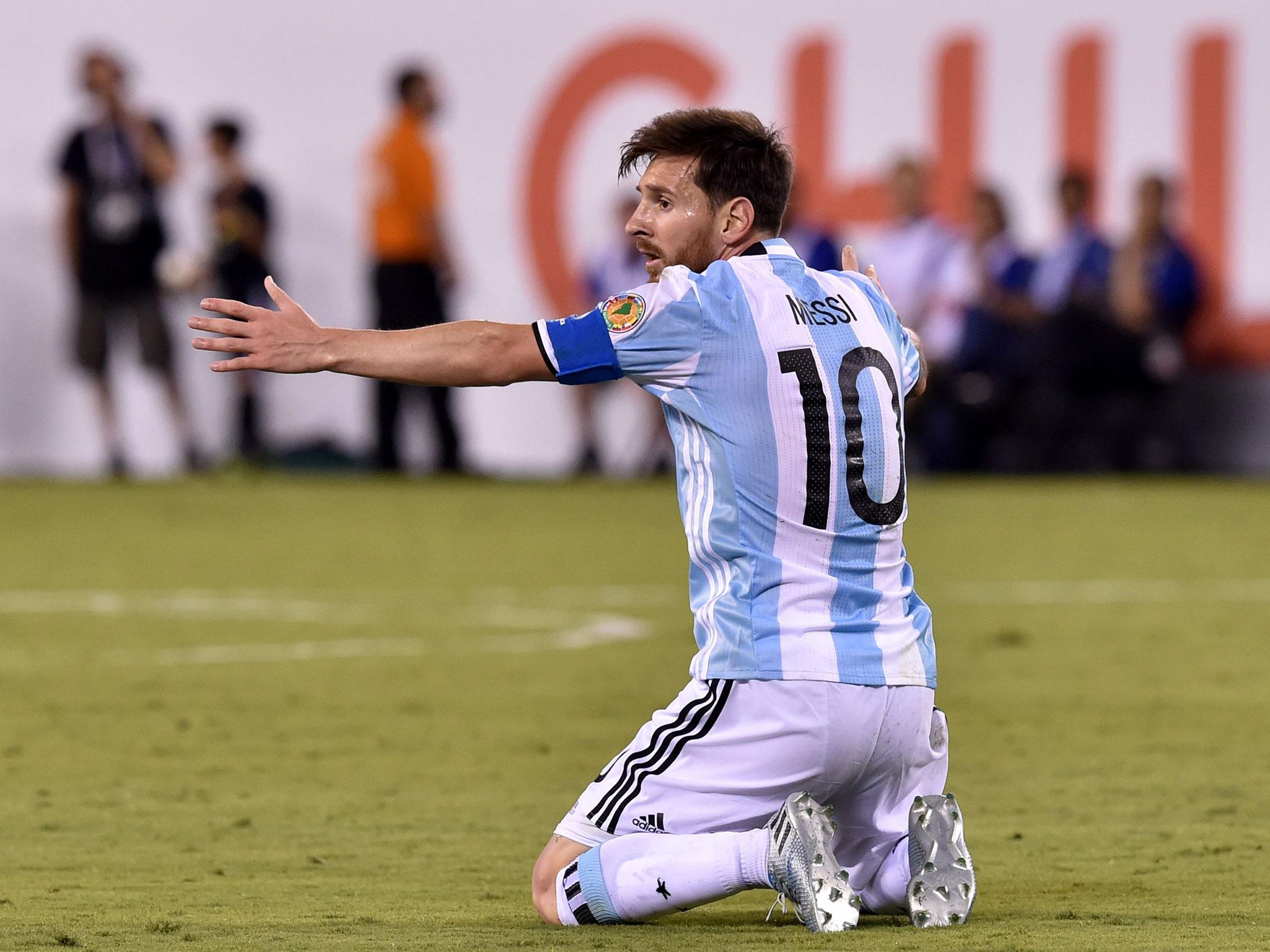 Argentina plan on appealing Lionel Messi's suspension