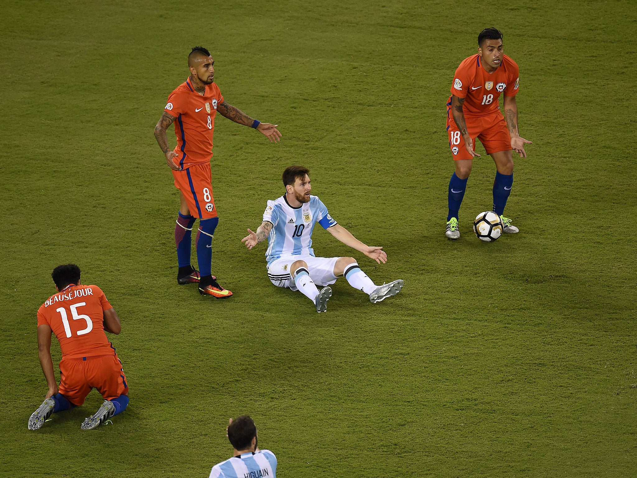 Lionel Messi and Argentina face Chile again for the first time