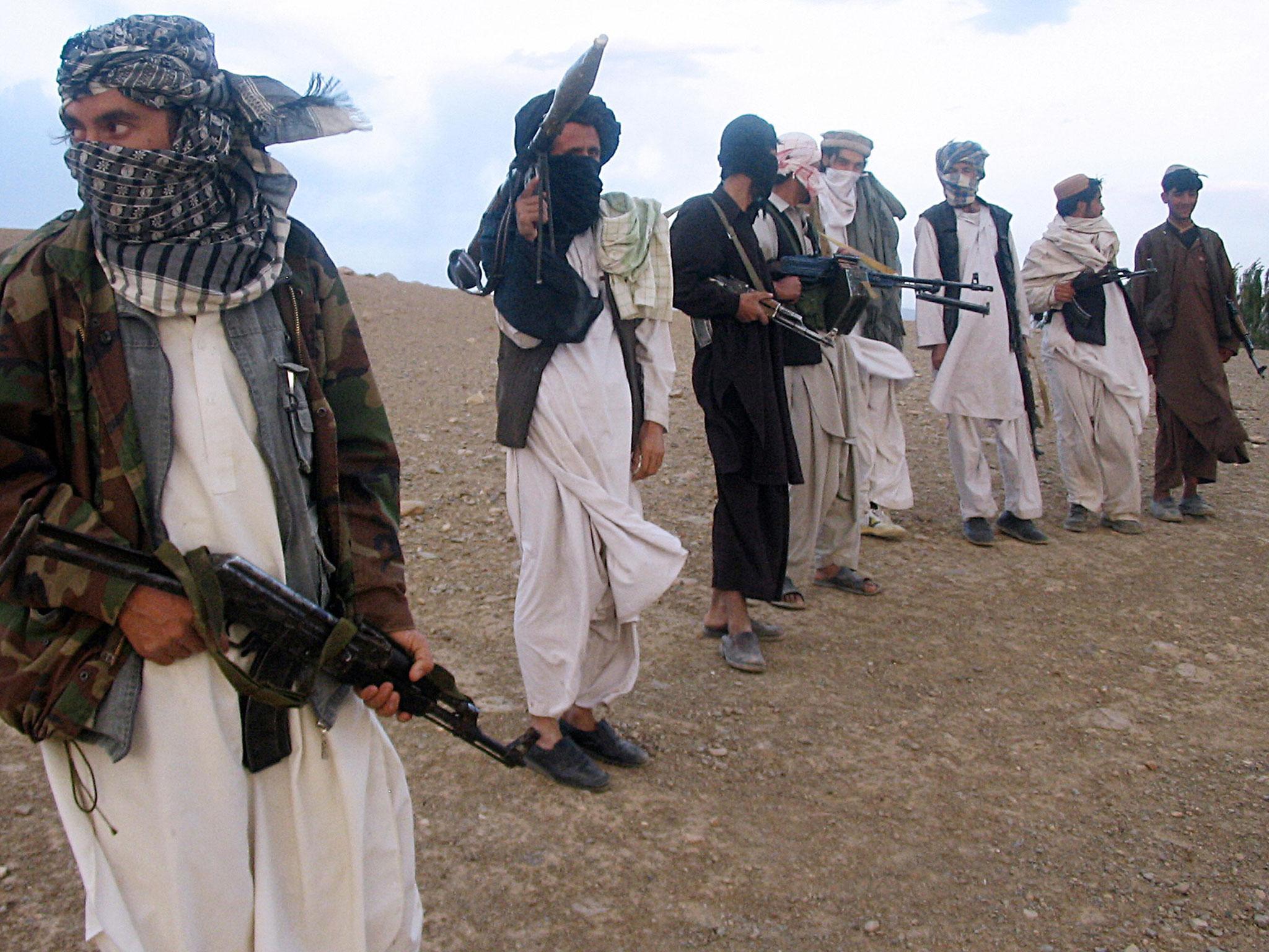 (FILE IMAGE) Obama failed to defeat the Taliban despite having at one point 100,000 troops in Afghanistan